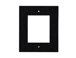 2N Telecommunications 9155011B intercom system accessory Frame (2N IP VERSO FLUSH FRAME 1 MODULE BLACK)