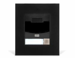 2N Telecommunications 9155301CBF video intercom system Black (2N IP SOLO WITH CAMERA BLACK FLUSH)