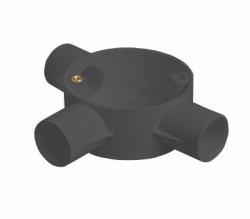 Titan CJB203BK fibre optic microduct accessory (TITAN 20MM 3 WAY TEE BOX BLACK)