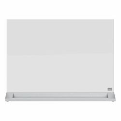 Nobo Freestanding Magnetic Glass Desktop Whiteboard 58,5x44,7cm (Nobo 1905265 Diamond Glass Magnetic Desktop Board)