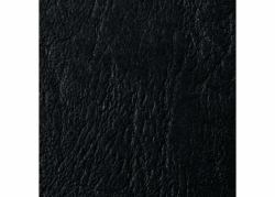 GBC LeatherGrain Binding Covers 250gsm A4 Black [50] (GBC 46700E LeatherGrain A4 Binding Covers Black pack of 50)
