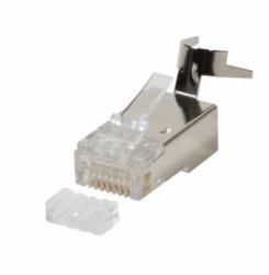 LogiLink MP0030 wire connector RJ45 (Modular Plug RJ45 Cat.8.1 + - Cat.6A, 10 pcs., shielded 10 - pcs - Warranty: 48M)