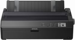 Epson FX-2190II (Epson FX 2190II - Printer - B/W - dot-matrix - Roll [21.6 cm], 406.4 mm [width], 420 x 364 mm - 240 x 144 dpi - 9 pin - up to 738 char/sec - parallel, USB 2.0)
