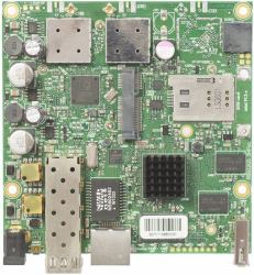 Mikrotik RB922UAGS-5HPacD Motherboard (RouterBOARD 922UAGS with - 720MHz Atheros CPU, 128MB RAM, - 1xGigabit LAN, USB, 1xSFP, miniPCIe, SIM slot, built-in 5Ghz 802.11a/c 2x2 two c - Warranty: 15M)