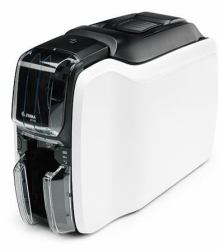 Zebra ZC100 plastic card printer Dye-sublimation/Thermal transfer Colour 300 x 300 DPI (ZC100PRINT SINGELSIDED ETHERNET - +USB UK/EU CORDS WINDOWS DRIVER)