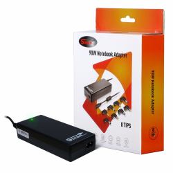Inter-Tech Sinan UB-90HB power adapter/inverter Universal 90 W Black (INTER-TECH SINAN UB-90HB - Mit dem Universal Notebooknetzteil Sinan UB-90HB sind Sie in der Lage, eine Vielzahl der gngigsten N...