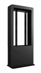 Peerless KIPC2565B-3-EUK signage display enclosure (KIPC2565-EUK - 65" Floor Standing Totem / Portrait Kiosk - Black)