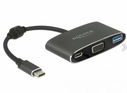 DeLOCK 62992 USB graphics adapter 3840 x 2160 pixels Grey (Delock - ekstern videoadapter - VL101)