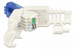 DeLOCK 86417 wire connector RJ-45 Blue, White (DeLOCK netvÃ¦rk-konnektor)