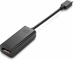 HP USB-C to DP Adapter USB graphics adapter Black (USB-C to DisplayPort Adapter - **New Retail** - Warranty: 12M)
