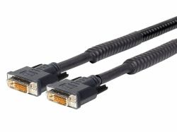 Vivolink PRODVIAM15 DVI cable 15 m DVI-D Black (PRO DVI-D ARMOURING CABLE - . - Warranty: 1188M)