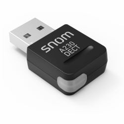 Snom A230 1880 - 1900 MHz Black (A230 DECT DONGLE - .)