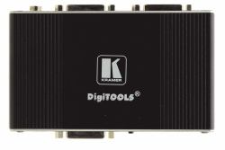 Kramer Electronics VM-2D video line amplifier Black (VM-2D - 1:2 4K60 4:2:0 DVI Distribution Amplifier)