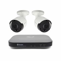Swann SWDVK-449802V video surveillance kit Wired 4 channels (Swann 5 Megapixel 4 Channel Night Vision Wired Video Surveillance System 1 TB HDD)