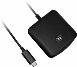 ACS ACR39U-UF smart card reader Indoor USB 2.0 Black (ACR39U-UF - Smart Card Reader - [USB Type-C] - Warranty: 12M)