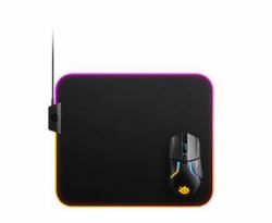 Steelseries QcK Prism Cloth Medium Gaming mouse pad Black (SteelSeries QcK Prism Gaming Mouse Pad)