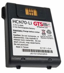 GTS HCN70-LI handheld mobile computer spare part Battery (CN70/CN70E LI ION 4000 3.7V - 318-043-002)