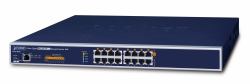 PLANET UPOE-800G network switch Managed Gigabit Ethernet [10/100/1000] Power over Ethernet [PoE] Blue (8-Port Gigabit 60W Ultra - PoE Managed Injector Hub - 400W - Warranty: 36M)