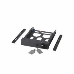 QNAP TRAY-35-BLK01 data storage device part/accessory (Qnap 3.5 HDD Tray with key lock and two keys - black and plastic - 2.5 and 3.5 screw packs included.)