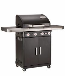 LANDMANN 12231 outdoor barbecue/grill Gas Cooking station Stainless steel (LANDMANN REXON 4.1 GAS BBQ)