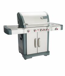 LANDMANN 12122 outdoor barbecue/grill 6000 W Gas Cooking station Stainless steel (AVALON II 5.1 PTS+ GAS BARBECUE)