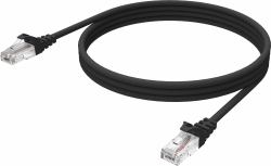 Vision TC 2MCAT6/BL- networking cable Black 2 m Cat6 (VISION 2m Black CAT6 UTP cable)