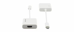 Kramer Electronics ADC-U31C/HF video cable adapter 0.17 m USB Type-C HDMI Type A [Standard] White (ADC-U31C/HF - USB 3.1 Type&ndash;C to HDMI Adapter Cable)