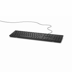 DELL Wired Keyboard - KB216 - UK [QWERTY] - Black (MULTIMEDIA KEYBOARD-KB216 - UK [QWERTY] - BLACK [RTL BOX])
