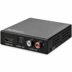 StarTech.com 4K HDMI Audio Extractor with 4K 60Hz Support (4K HDMI AUDIO EXTRACTOR - 4K 60HZ DUAL RCA AUDIO)