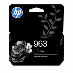 HP 963 Black Original Ink Cartridge (HP 963 BLACK INKJET 9000)