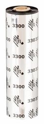 Zebra 3300 Wax/ Resin thermal ribbon 74 m Black (RIBBON 3300 WAX/RESIN 110MMX74M - STANDARD 12MM CORE 12/BOX)