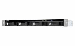 QNAP TR-004U storage drive enclosure HDD/SSD enclosure Black, Grey 2.5/3.5" (QNAP RACKMOUNT USB 3.0 EXPANSION UNIT,4-BAY)