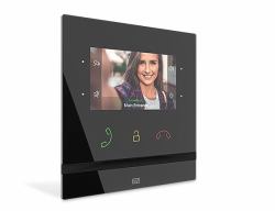 2N Telecommunications Indoor Compact video intercom system 10.9 cm [4.3"] Black (2N INDOOR COMPACT BLACK)