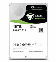 Seagate Exos X16 internal hard drive 16 TB 7200 RPM 256 MB 3.5" Serial ATA III (EXOS X16 16TB SATA4 7200RPM - **New Retail** - HELIUM 512E/4KN - Warranty: 60M)