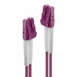 Lindy Fibre Optic Cable LC/LC OM4, 1m (Fibre Optic Cable Lc/Lc Om4 1M - Warranty: 120M)