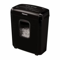 Fellowes Powershred 6M paper shredder Micro-cut shredding Black (Powershred 6M Paper Shredder - Micro-Cut Shredding Black - Warranty: 12M)