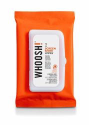 WHOOSH! 1FG20WPENFR equipment cleansing kit Mobile phone/Smartphone Equipment cleansing wipes (SCREEN SHINE WIPES 20 - 20 pack of individuall wipes - incl.1 x Mini microfiber, antimicrobial treated...