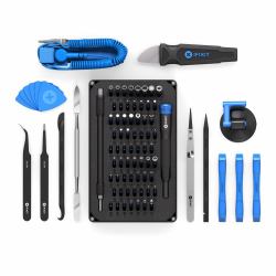 iFixit EU145307-4 electronic device repair tool (Pro Tech Toolkit - Toolkits, Universal, Opening - pick,Screwdriver,Spudger,Suction cup,Tweezer, Black,Blue,Stainless steel, - Warranty: 24M)