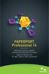 Nuance PaperPort Professional 14 German (PAPERPORT 14 PRO - 5-50 USER DIAMOND LIC)