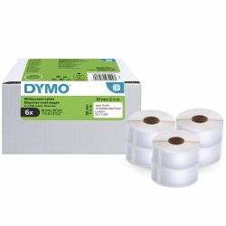 DYMO Authentic LabelWriter Multi-Purpose Labels32mm x 57mm6 Rolls of 1,000 Easy-Peel Labels [6,000 Count]Self-Adhesivefor LabelWriter Label Makers (Dymo 11354 6 Rolls LW Multipurpose Address Labels...