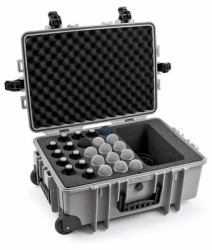B&W 6700 24 Trolley case Audio interface Polypropylene [PP], Rubber Black, Grey (B&W International type 6700 Storage Case [Case] for Microphone, Accessories)