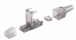 Microconnect KON521TL wire connector RJ45 White (Tool-free RJ45 CAT6A connector - CAT 6A UTP[unshielded] - For stranded and solid inner conductor [AWG 22 to 26] - Warranty: 300M)