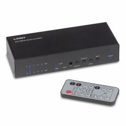 Lindy 4x2 HDMI 4K60 Matrix (Matrix Switch, HDMI 2.0 - 18Gbps, HDCP 2.2 - Warranty: 24M)