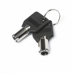 Dicota D31544 cable lock accessory Key Black 2 pc[s] (MASTERKEY FOR SEC CABLE W-LOCK - ULTRA SLIM 3.2X4.5MM SLOT)