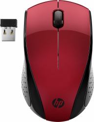 HP Wireless Mouse 220 [Sunset Red] (Wireless Mouse 220 S Red - 220, Ambidextrous, Optical, - RF Wireless, 1600 DPI, Black, Red - Warranty: 6M)