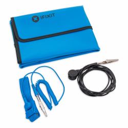 iFixit EU145202-5 electronic device repair tool 3 tools (Portable Anti-Static-Mat - Universal, Nylon,Polymer, - Blue, 60 mm, 60 mm, 3 tools - Warranty: 24M)