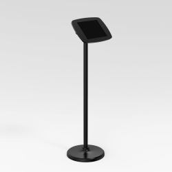 Bouncepad Floorstanding | Apple iPad 7th Gen 10.2 [2019] | Black | Covered Front Camera and Home Button | (FLOORSTANDING WITH USB CABLE)