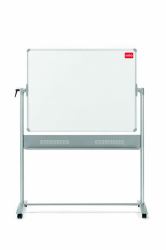 Nobo Impression Pro Enamel Magnetic Mobile Whiteboard 1200x900mm (Nobo 1901033 Enamel Mobile Whiteboard 1200 x 900mm)