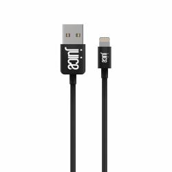 Juice JUI-CABLE-LIGHT-2M-RND-BLK lightning cable Black (2M LIGHTNING CABLE - BLACK)