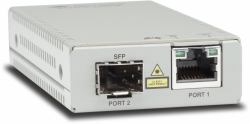 Allied Telesis AT-MMC2000/SP-960 network media converter 1000 Mbit/s 850 nm Multi-mode Silver (MINI MEDIA CONVERTER - 10/100/1000T TO SFP MULTI-REGION)